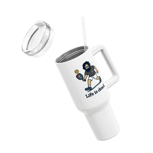 Grateful Dead - Jerry's In a Pickle - Life is dead. "Fat Man" Tumbler,  Double Insulated 40oz Travel Mug - StealieShop
